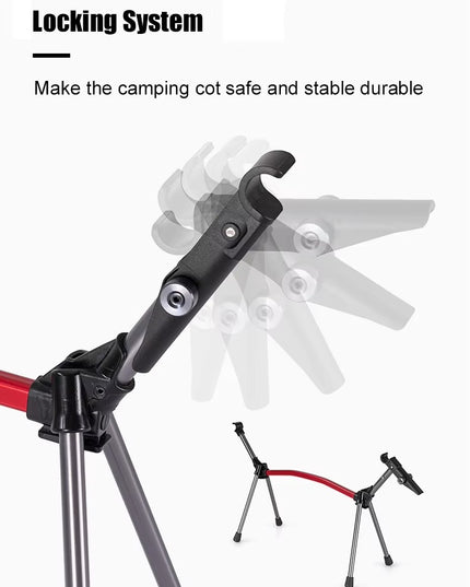 premium portable & folding Camping Cot Ultra light Aluminum Alloy bed