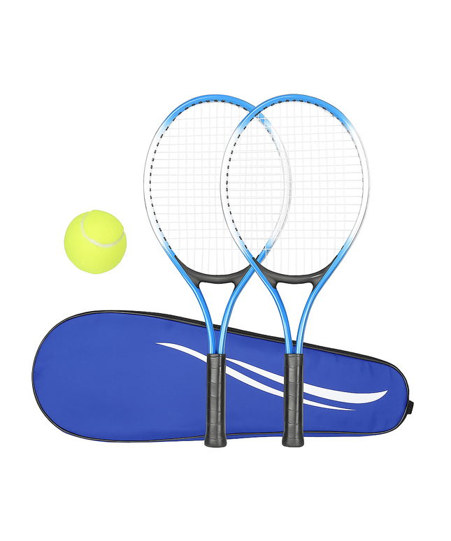 2Pcs Tennis Rackets Included Tennis Bag and ball