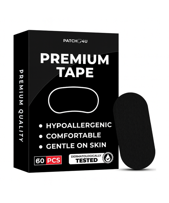 60Pcs Sleeping Mouth Tape for drooling and prevent snoring (breathe through)