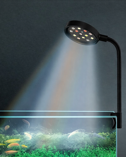 Fully adjustable small USB Light 360° Rotation aquarium LED Lighting