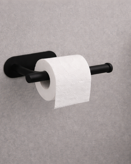 Adhesive & sturdy multi use Holder handle for Kitchen Roll & napkins / Towel holder / Toilet tissue holder -33.5cm handle
