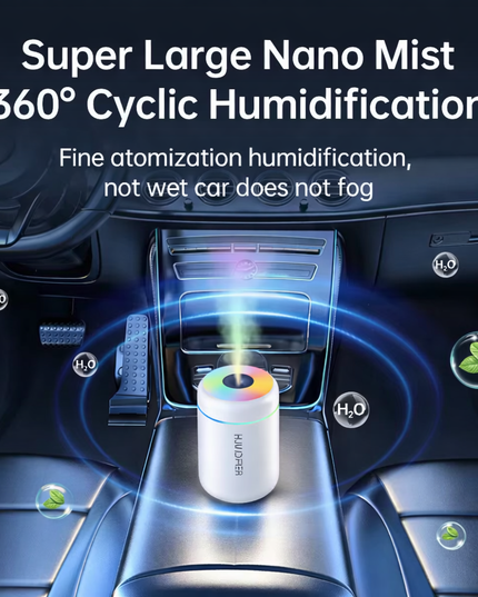 180ML Mini USB Air Humidifier / Aroma Diffuser / Essential Oil Purifier for car and home