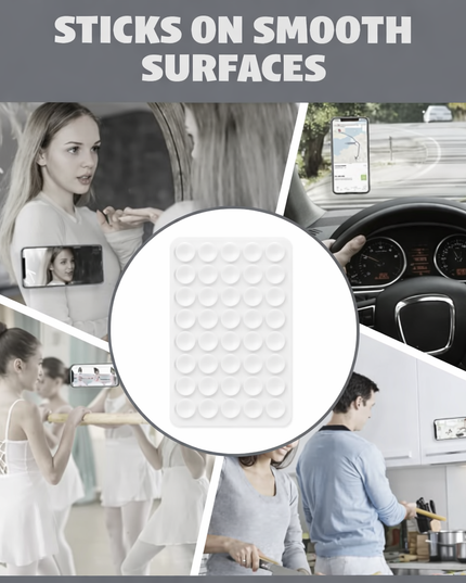 Double Sided Silicone Suction Cup Phone Case Detachable for Hands-Free holding