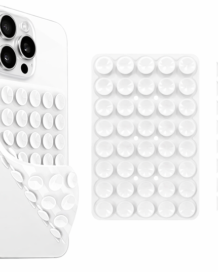 Double Sided Silicone Suction Cup Phone Case Detachable for Hands-Free holding