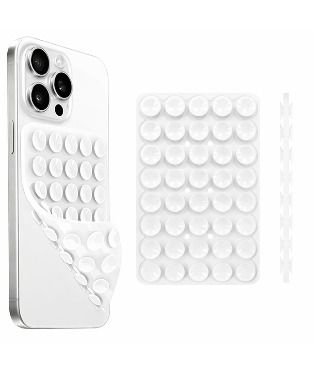 Double Sided Silicone Suction Cup Phone Case Detachable for Hands-Free holding