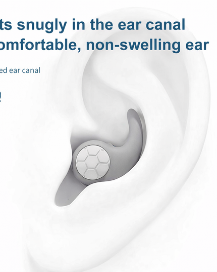 Multi use Pair of Soft Silicone Earplugs for Noise Cancellation in noisy places , swimming , Comfortable to Wear for sleeping