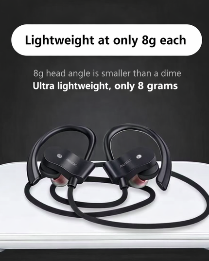 SportHeadset -Wireless Bluetooth Headphones Stereo Hook Headset Earphone for All Smart Phones