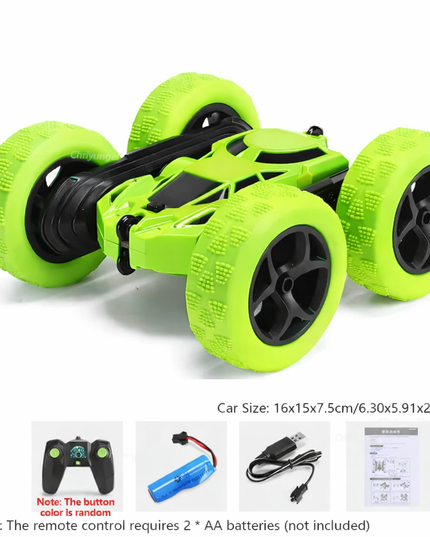 RC Stunt Car-  2.4G Remote Control Double Sided Flip 360 Degree Rotation off Road, Drift RC Car 