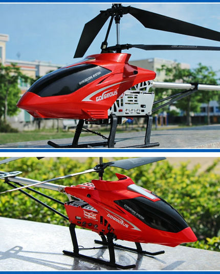 Large Remote Control Helicopter 80Cm Extra 2.4G 3.5CH Rc Drone with Lights