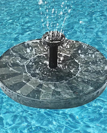 Outdoor fully wireless 2.5W solar fountain with pump kit & 6 nozzles (l akes/ pools / anywhere with water )