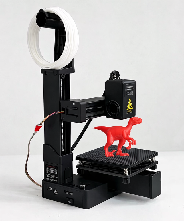 3D Printer Compatible with PLA TPU 1.75Mm Filament Include Power Adaptor-us plug