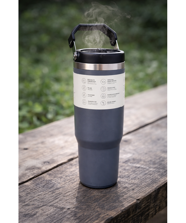 30 Oz Stainless Steel Vacuum Thermos Cup with Double Layer Thermos Cup for Hot and Cold Drinks