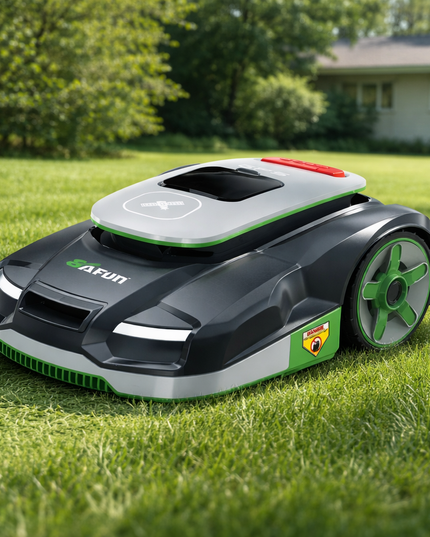 Smart Automatic waterproof Lawn Mower with GPS and app control, +1600 square meters and & no boundary wire !