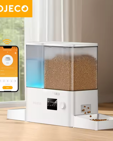 Smart app controlled 2 in 1 automatic Pet Feeder ,8.5L Water Fountain and Food Dispenser for cats and dogs