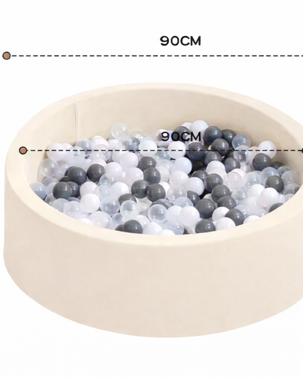Aesthetic Style Thick Sponge indoor Ball Pit with balls for kids or pets