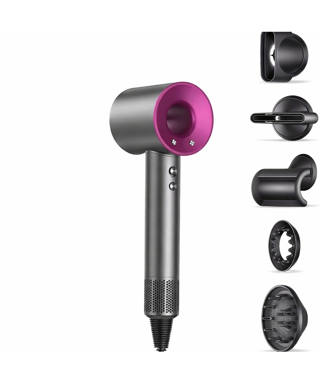 5 in 1 Professional Hair Dryer set , with Hot and Cold Air Functionality ,Lightweight and Thermostatic Styling for Smooth Hair- US plug