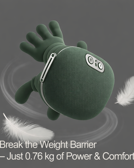 Bionic Neck Shoulder Kneading Massager with 3-Level Modes for Neck, Cervical, Waist, Leg full Body Muscles Massage