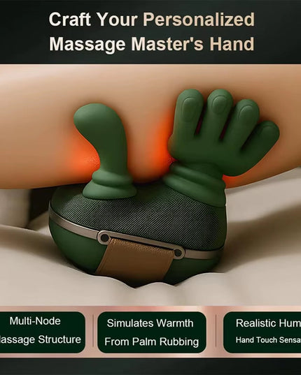 Bionic Neck Shoulder Kneading Massager with 3-Level Modes for Neck, Cervical, Waist, Leg full Body Muscles Massage