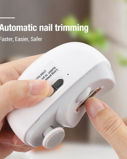 Rechargeable Electric Nail Clipper, Grinding, Polishing with Light for adults and kids