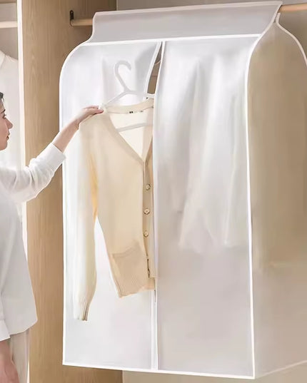 Clothing Transparent Dust Cover and closet organizing cover- 90x50x60cm