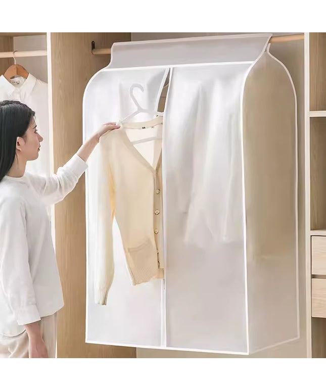 Clothing Transparent Dust Cover and closet organizing cover- 90x50x60cm
