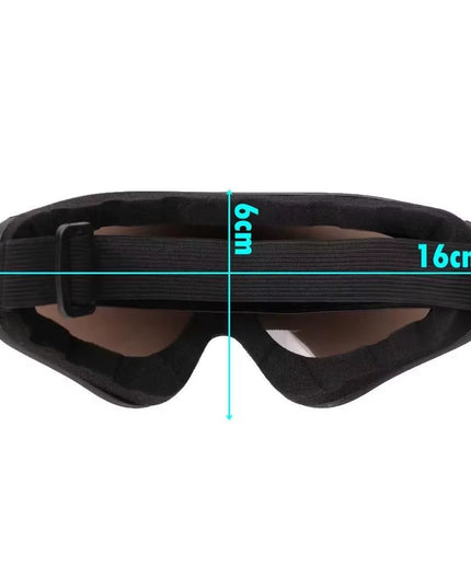 MultiGoggles - multi purpose black unisex goggles /glasses for kids & adults (Skiing / cycling ) -1pcs