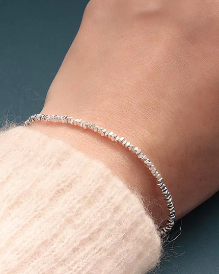 Luxurious Sterling Silver Chain Bracelets for Women 