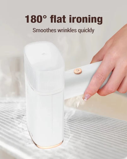 Garment Steamer- Portable 130Ml Handheld Fast-Heat 1000W  Fabric Steamer, Iron Steam Cleaner for Home or Traveling (US plug)