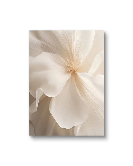 3PCS set of Frameless Nordic Beige Peony Flowers Canvas Wall Decoration- 50x70cm (no frame)