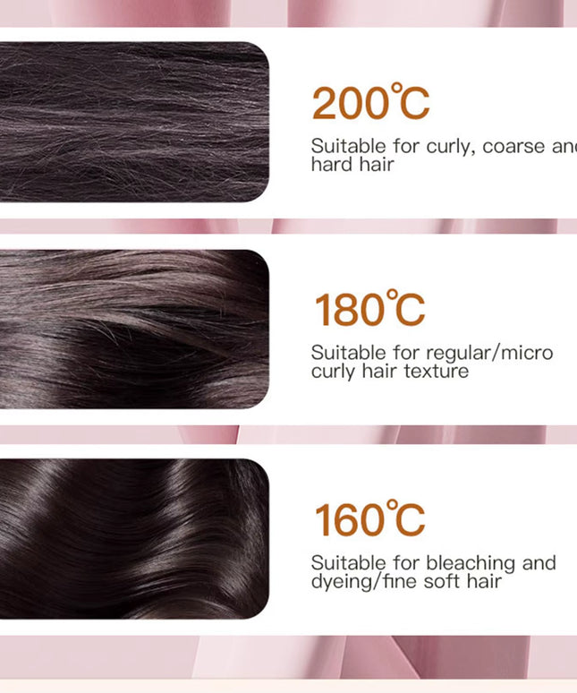 Mini Wireless Portable Rechargeable Hair Straightener Brush Anti-Scald Shell, USB Charging 