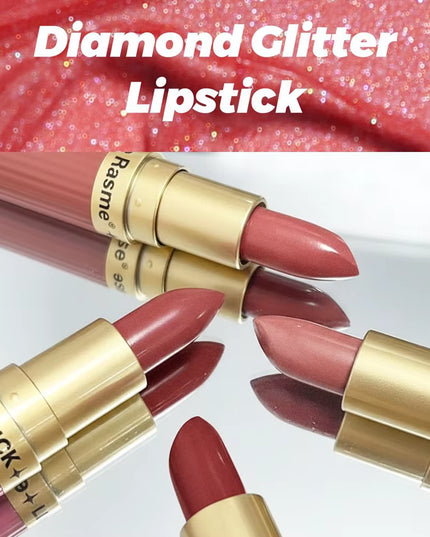 Long Lasting Waterproof glitter Lipstick