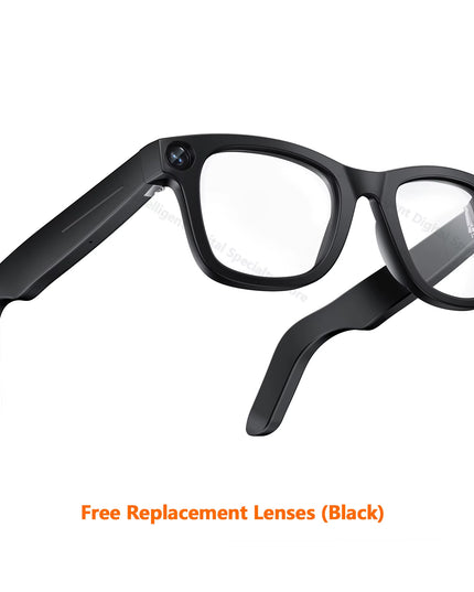 800W Pixel Intelligent Glasses G300 AI HD Shooting, Video Recording,Voice Call, pictures, Translation Auto Tinting Smart Glasses