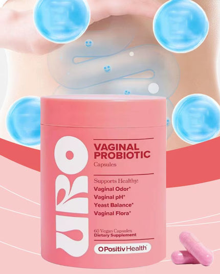 Woman 60 Capsules Probiotic Vitamins Support and Healthy Dietary Supplement & Yeast Balance 