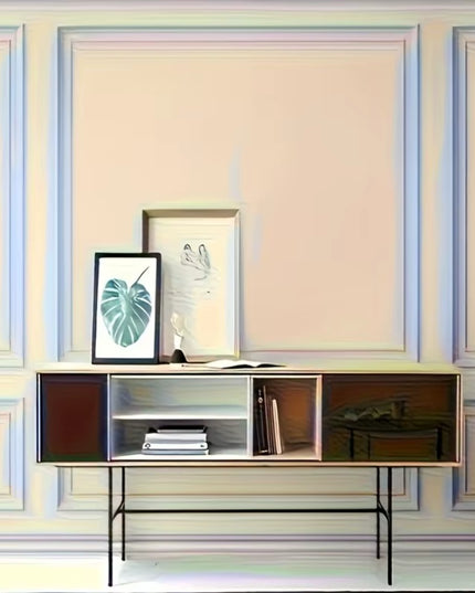 1 Roll of 3-Meter Elegant PVC Self-Adhesive Decorative Strip ,Soft and Flexible, Suitable for Walls, Floors, and Cabinet