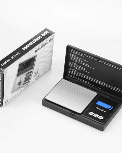 PreciseScale - 1000G x 0.1G Mini Stainless Steel Electronic Digital Pocket jewelry Scale 