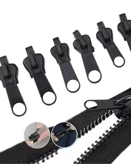 3 Sizes Universal Instant Fix Zipper Repair Kit Replacement Zip Slider- 24pcs 3 different sizes
