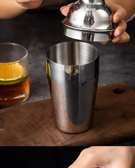 6PCS cocktail set & 750 ML stainless steel Cocktail Shaker 