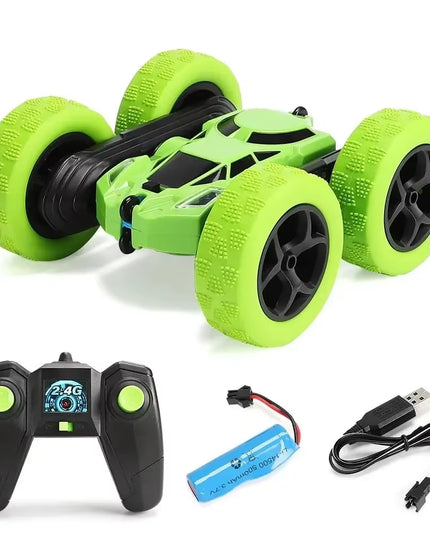 RC Stunt Car-  2.4G Remote Control Double Sided Flip 360 Degree Rotation off Road, Drift RC Car 