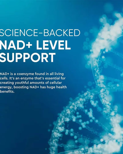 120 capsules NAD+ Supplements with Resveratrol + Vitamin B3, Boost Supplement - Supports Cellular Health