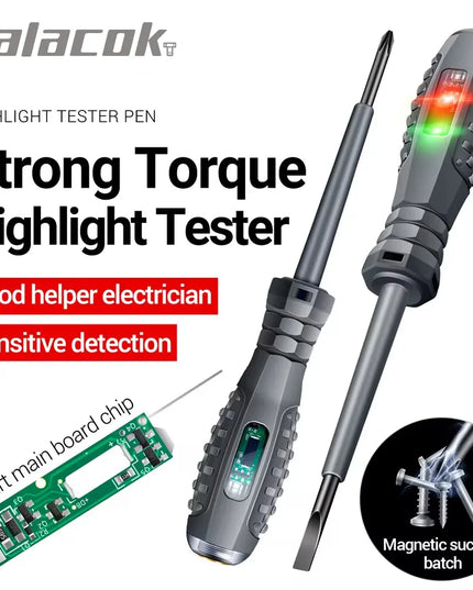 Multifunctional Electrician voltage induction screwdriver AC Non-Contact Induction  70-600V (Buy 1 get 1 Free!)