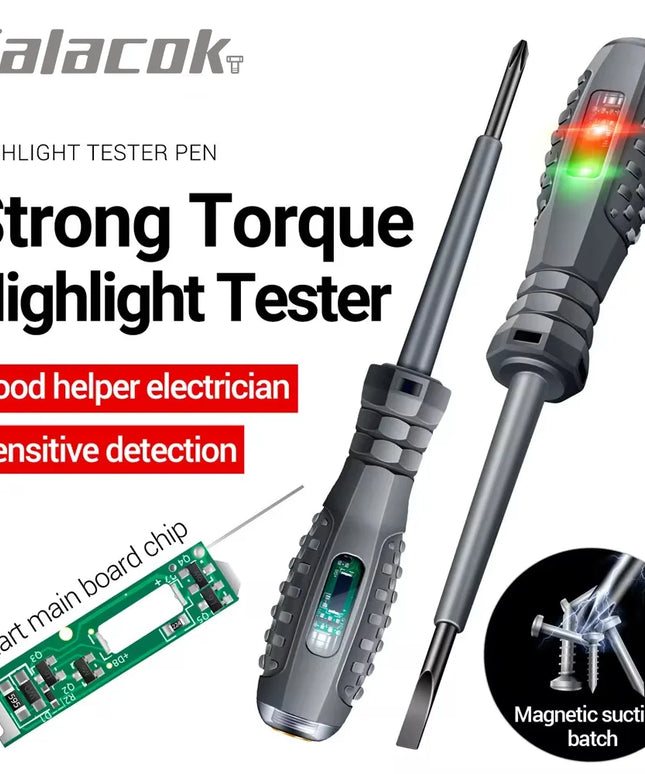 Multifunctional Electrician voltage induction screwdriver AC Non-Contact Induction  70-600V (Buy 1 get 1 Free!)