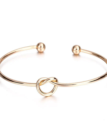 Tied - Stainless Steel tied women's bracelets