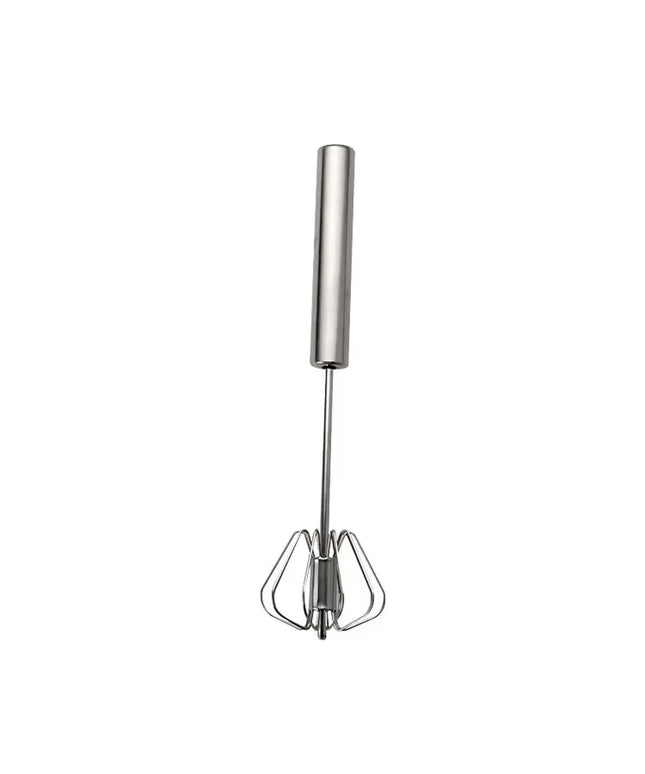 Stainless Steel Whisk Creamer Semi-Automatic Rotary Whisk 