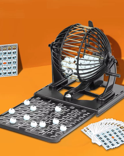 Bingo - bingo spinning Lottery cage game 