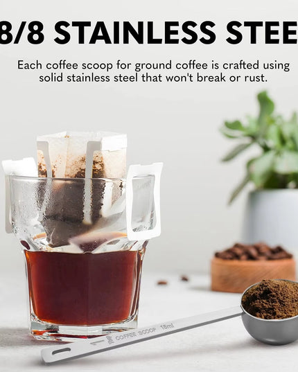  30ML Stainless Steel Coffee Bean Scoop , powder Scoop