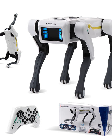 Intelligent AI RC Robot Dog Voice Dialogue APP Remote Control Programming Singing Dancing Machine Dog Kids Toys