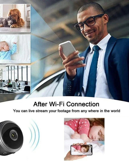 A9 Wifi Mini wireless Camera,  Video Recorder Smart Home Monitoring Camera with smart app 