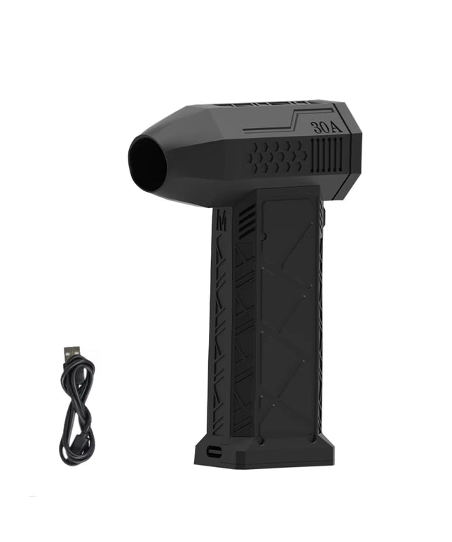 130000RPM Wind Speed Turbo Jet Fan, Multi use adjustable powerful air blower garden cleaning, car wash, fire..