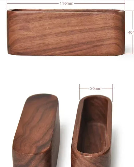 Decorative Wooden Business Card Holder 