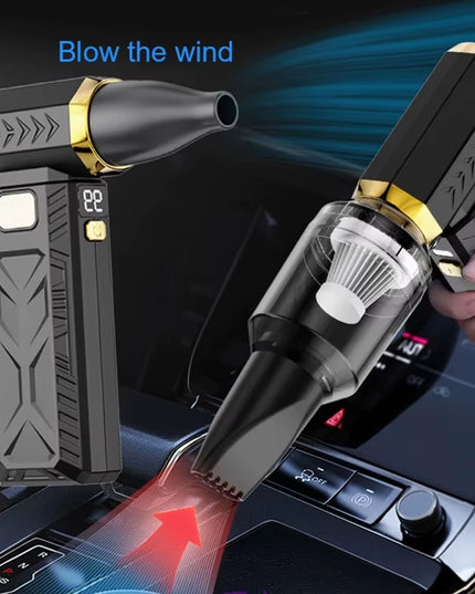 1000000RPM 6 wind Adjustable Multi-use 2 In 1 Turbo Jet powerful Blower & suction -with 3 head set, USB Rechargeable 55M/S Violent Blower
